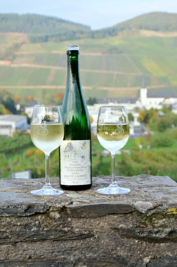 Gaestehaus Wein Im Turm Longuich Exteriör bild